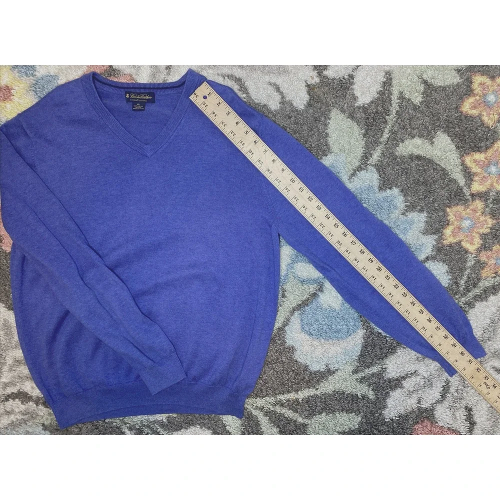 Brooks Brothers Sweater Mens XL 100% Supima Cotton Classic Old Money Pullover